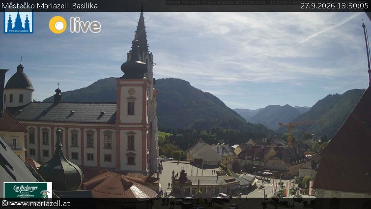 Městečko Mariazell - Basilika - 27.9.2026 v 13:30