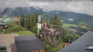 Městečko Mariazell - Mariazeller Bürgeralpe - Berggasthof - 13.9.2025 v 07:45