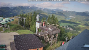 Městečko Mariazell - Mariazeller Bürgeralpe - Berggasthof - 13.9.2025 v 08:45