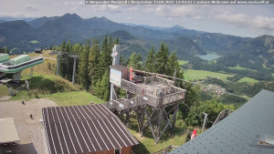 Městečko Mariazell - Mariazeller Bürgeralpe - Berggasthof - 13.9.2025 v 12:45