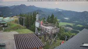 Městečko Mariazell - Mariazeller Bürgeralpe - Berggasthof - 13.9.2025 v 18:45