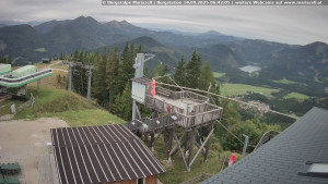 Městečko Mariazell - Mariazeller Bürgeralpe - Berggasthof - 18.9.2025 v 06:45