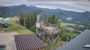 Městečko Mariazell - Mariazeller Bürgeralpe - Berggasthof - 18.9.2025 v 07:45