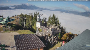 Městečko Mariazell - Mariazeller Bürgeralpe - Berggasthof - 14.10.2025 v 09:45