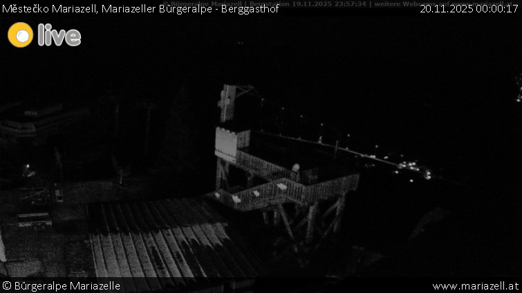 Městečko Mariazell - Mariazeller Bürgeralpe - Berggasthof - 20.11.2025 v 00:00