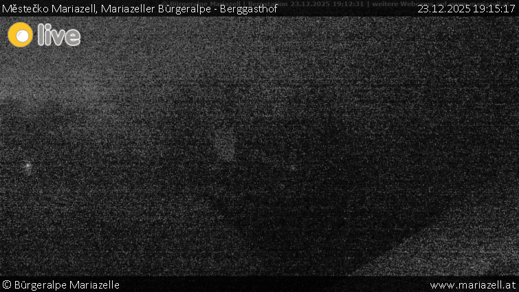 Městečko Mariazell - Mariazeller Bürgeralpe - Berggasthof - 23.12.2025 v 19:15