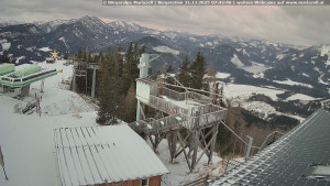Městečko Mariazell - Mariazeller Bürgeralpe - Berggasthof - 31.12.2025 v 07:45