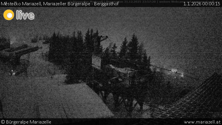 Městečko Mariazell - Mariazeller Bürgeralpe - Berggasthof - 1.1.2026 v 00:00