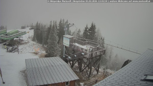 Městečko Mariazell - Mariazeller Bürgeralpe - Berggasthof - 1.2.2026 v 12:45