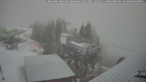 Městečko Mariazell - Mariazeller Bürgeralpe - Berggasthof - 1.2.2026 v 14:45