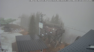 Městečko Mariazell - Mariazeller Bürgeralpe - Berggasthof - 7.2.2026 v 10:45