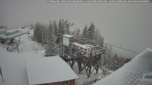 Městečko Mariazell - Mariazeller Bürgeralpe - Berggasthof - 15.2.2026 v 09:45