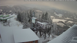 Městečko Mariazell - Mariazeller Bürgeralpe - Berggasthof - 15.2.2026 v 16:45