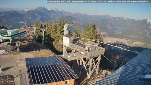 Městečko Mariazell - Mariazeller Bürgeralpe - Berggasthof - 13.3.2026 v 07:45