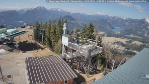 Městečko Mariazell - Mariazeller Bürgeralpe - Berggasthof - 13.3.2026 v 11:45