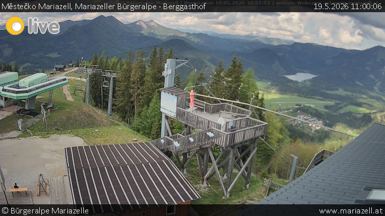 Městečko Mariazell - Mariazeller Bürgeralpe - Berggasthof - 19.5.2026 v 11:00