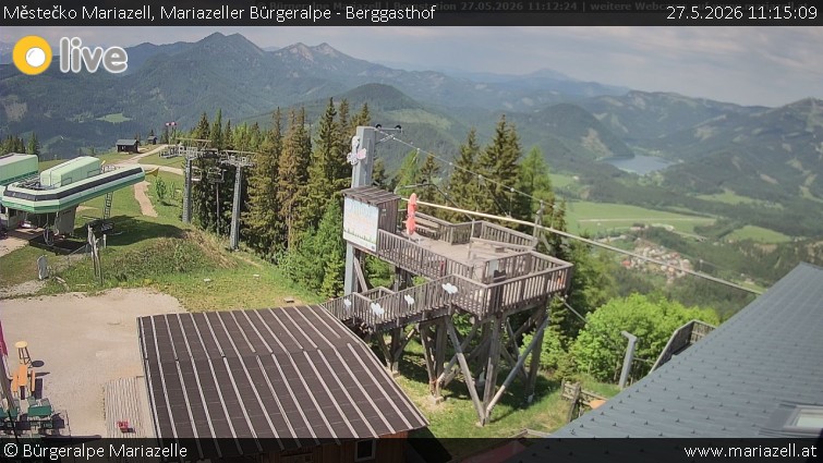 Městečko Mariazell - Mariazeller Bürgeralpe - Berggasthof - 27.5.2026 v 11:15