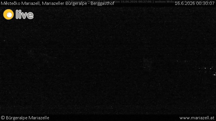 Městečko Mariazell - Mariazeller Bürgeralpe - Berggasthof - 16.6.2026 v 00:30