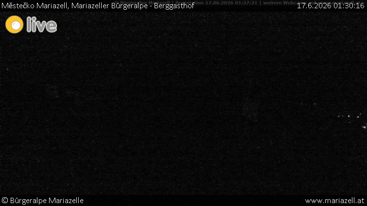Městečko Mariazell - Mariazeller Bürgeralpe - Berggasthof - 17.6.2026 v 01:30