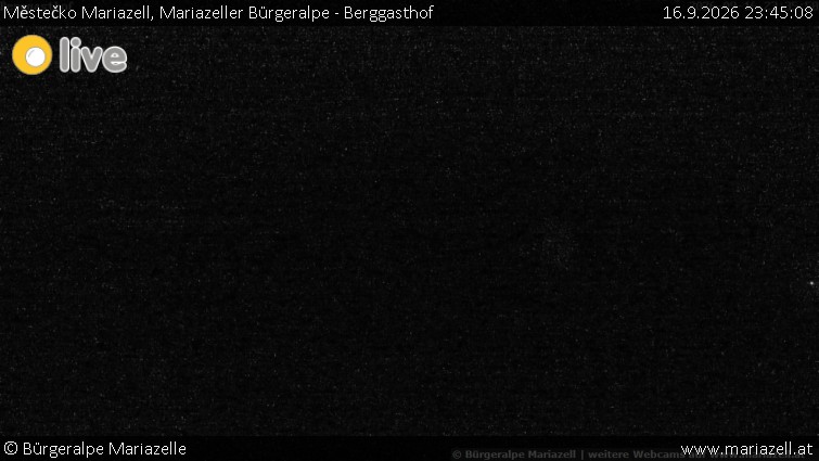 Městečko Mariazell - Mariazeller Bürgeralpe - Berggasthof - 16.9.2026 v 23:45