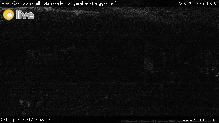 Městečko Mariazell - Mariazeller Bürgeralpe - Berggasthof - 22.9.2026 v 23:45