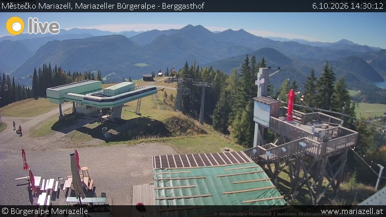 Městečko Mariazell - Mariazeller Bürgeralpe - Berggasthof - 6.10.2026 v 14:30