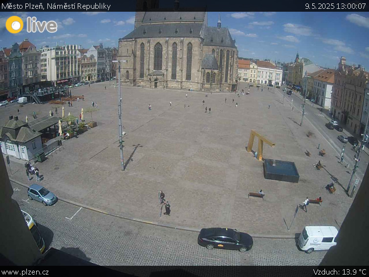 Město Plzeň - Náměstí Republiky - 9.5.2025 v 13:00 Město Plzeň - Náměstí Republiky - 9.5.2025 v 13:00