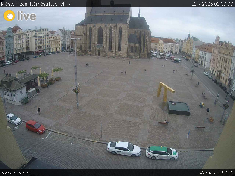 Město Plzeň - Náměstí Republiky - 12.7.2025 v 09:30 Město Plzeň - Náměstí Republiky - 12.7.2025 v 09:30