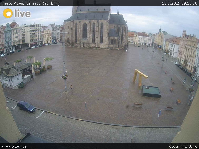 Město Plzeň - Náměstí Republiky - 13.7.2025 v 09:15 Město Plzeň - Náměstí Republiky - 13.7.2025 v 09:15