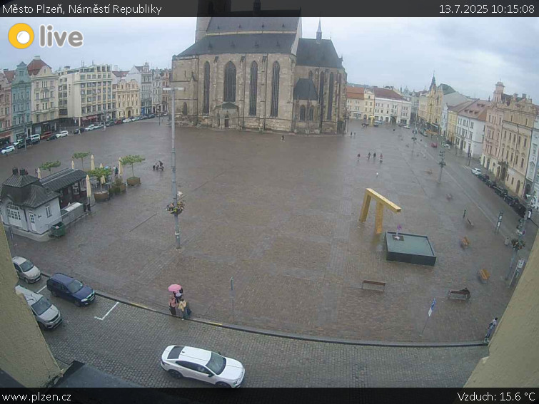 Město Plzeň - Náměstí Republiky - 13.7.2025 v 10:15 Město Plzeň - Náměstí Republiky - 13.7.2025 v 10:15