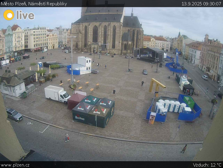 Město Plzeň - Náměstí Republiky - 13.9.2025 v 09:30 Město Plzeň - Náměstí Republiky - 13.9.2025 v 09:30