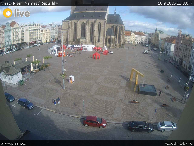 Město Plzeň - Náměstí Republiky - 16.9.2025 v 11:00