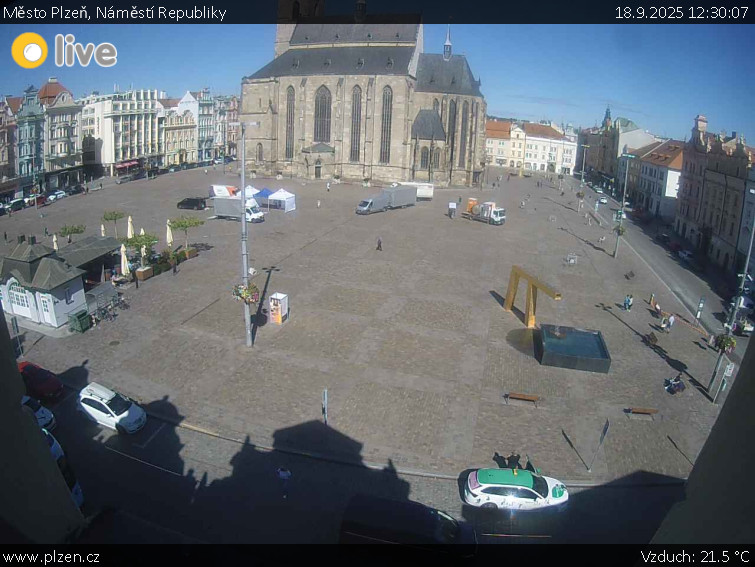 Město Plzeň - Náměstí Republiky - 18.9.2025 v 12:30