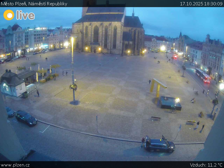 Město Plzeň - Náměstí Republiky - 17.10.2025 v 18:30