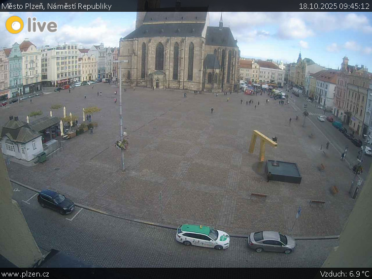Město Plzeň - Náměstí Republiky - 18.10.2025 v 09:45 Město Plzeň - Náměstí Republiky - 18.10.2025 v 09:45