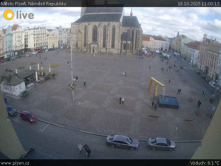 Město Plzeň - Náměstí Republiky - 18.10.2025 v 11:00 Město Plzeň - Náměstí Republiky - 18.10.2025 v 11:00