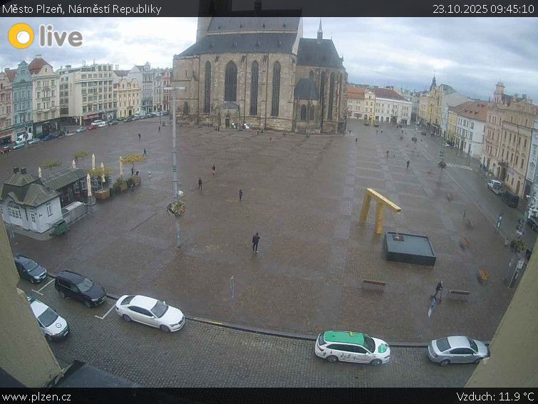 Město Plzeň - Náměstí Republiky - 23.10.2025 v 09:45 Město Plzeň - Náměstí Republiky - 23.10.2025 v 09:45