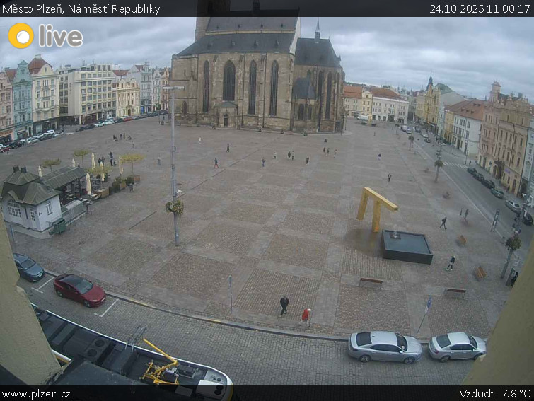 Město Plzeň - Náměstí Republiky - 24.10.2025 v 11:00 Město Plzeň - Náměstí Republiky - 24.10.2025 v 11:00
