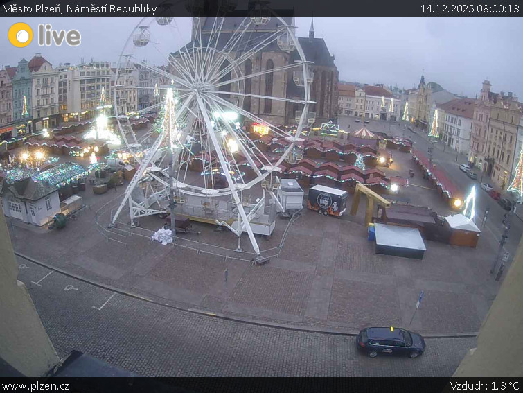 Město Plzeň - Náměstí Republiky - 14.12.2025 v 08:00