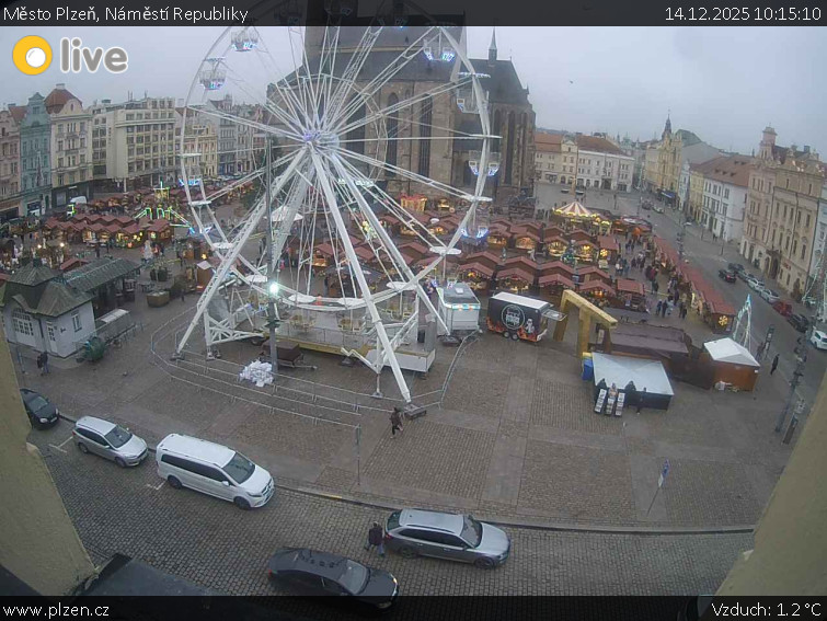 Město Plzeň - Náměstí Republiky - 14.12.2025 v 10:15