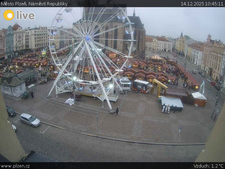 Město Plzeň - Náměstí Republiky - 14.12.2025 v 10:45