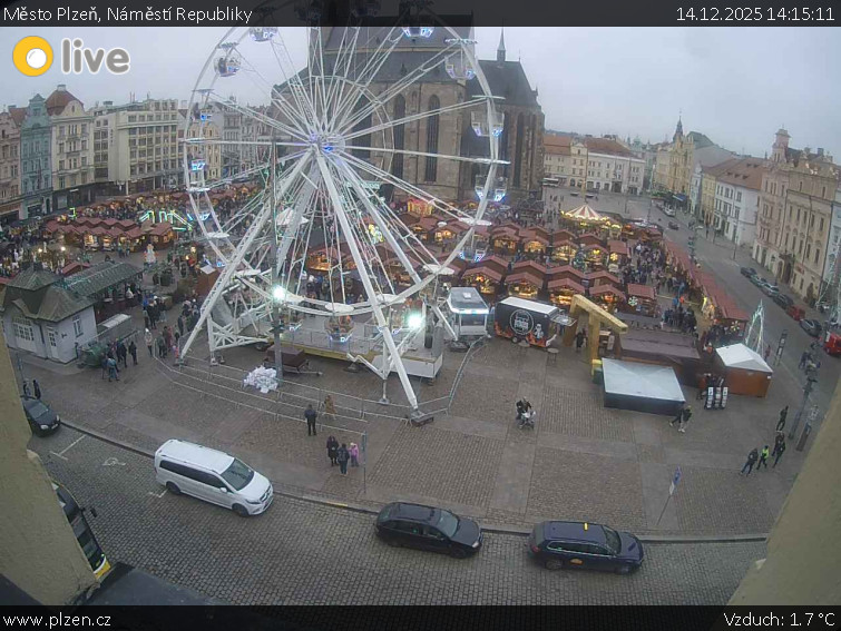 Město Plzeň - Náměstí Republiky - 14.12.2025 v 14:15
