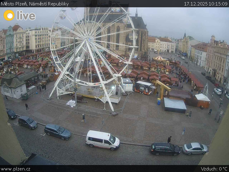 Město Plzeň - Náměstí Republiky - 17.12.2025 v 10:15
