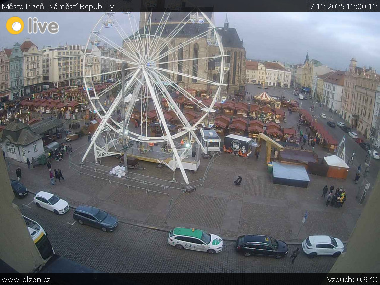 Město Plzeň - Náměstí Republiky - 17.12.2025 v 12:00