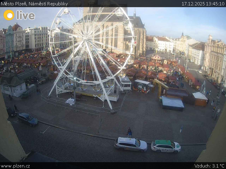 Město Plzeň - Náměstí Republiky - 17.12.2025 v 13:45