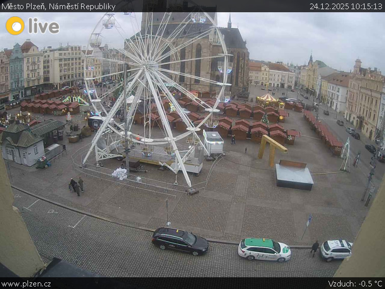 Město Plzeň - Náměstí Republiky - 24.12.2025 v 10:15