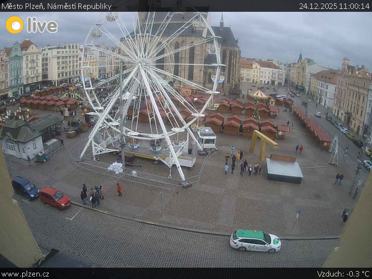 Město Plzeň - Náměstí Republiky - 24.12.2025 v 11:00