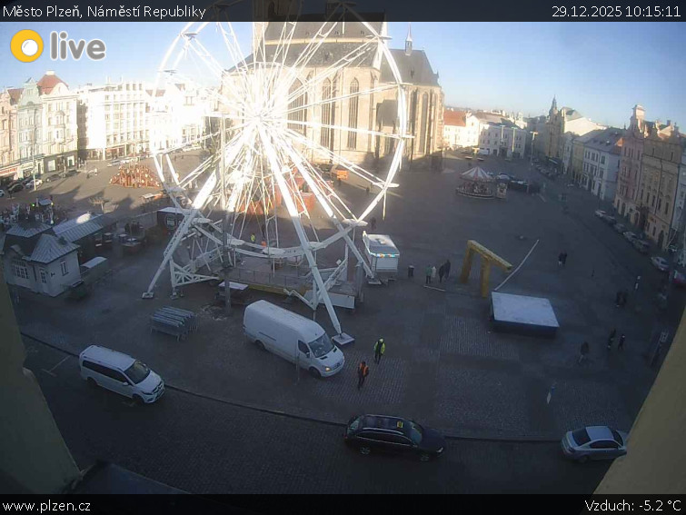 Město Plzeň - Náměstí Republiky - 29.12.2025 v 10:15