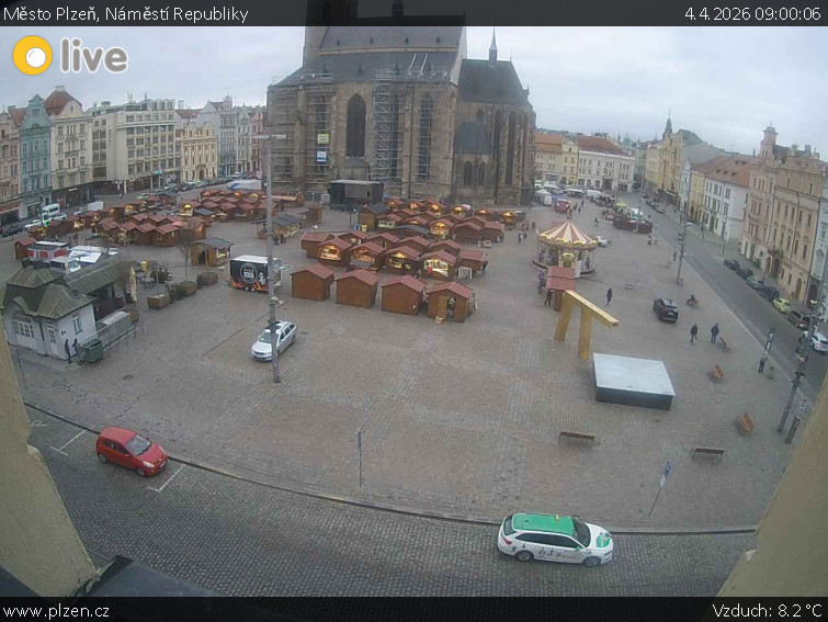 Město Plzeň - Náměstí Republiky - 4.4.2026 v 09:00