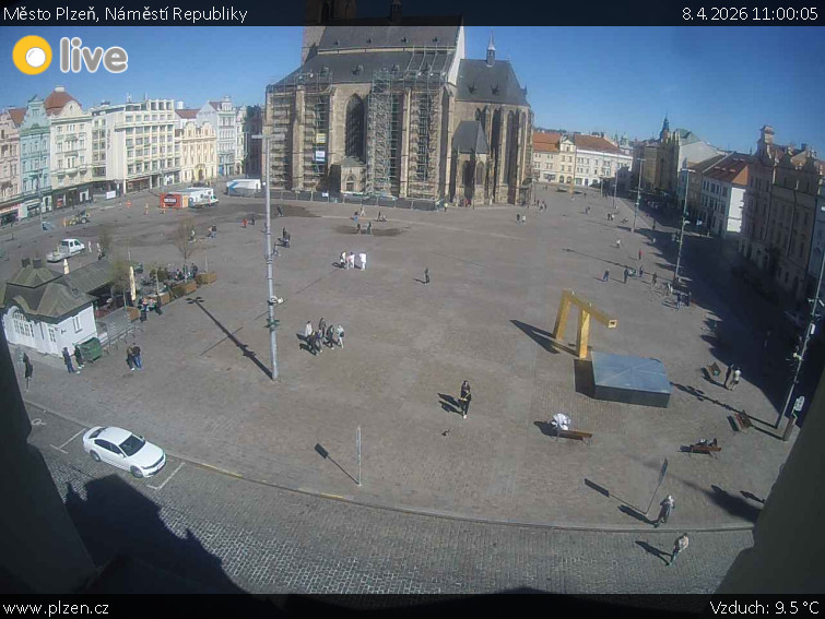 Město Plzeň - Náměstí Republiky - 8.4.2026 v 11:00